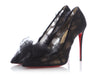Christian Louboutin Black Toufrou 100 Pumps