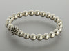 Lagos Sterling Silver Beaded Stretch Bracelet