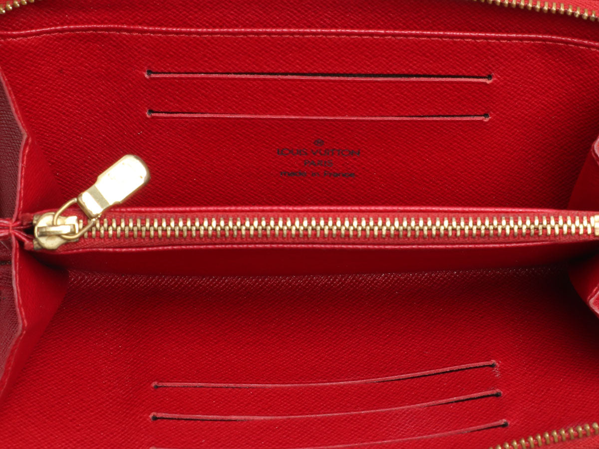  Louis Vuitton, Pre-Loved Takashi Murakami x Louis Vuitton  Monogram Cerises Porte Monnaie Zippy, Red : Luxury Stores