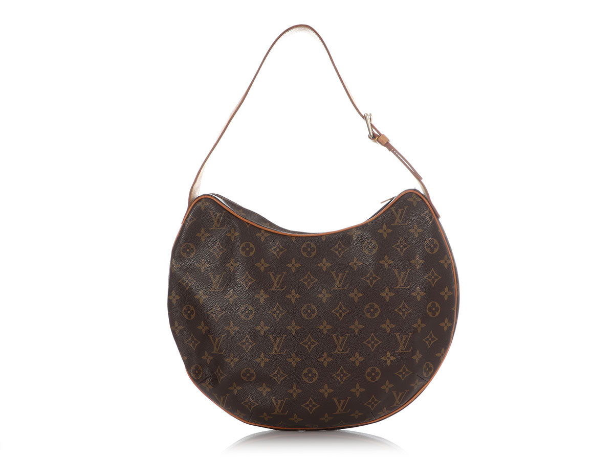 LOUIS VUITTON Croissant GM Monogram Canvas Brown Classic Women's  Shoulder Bag