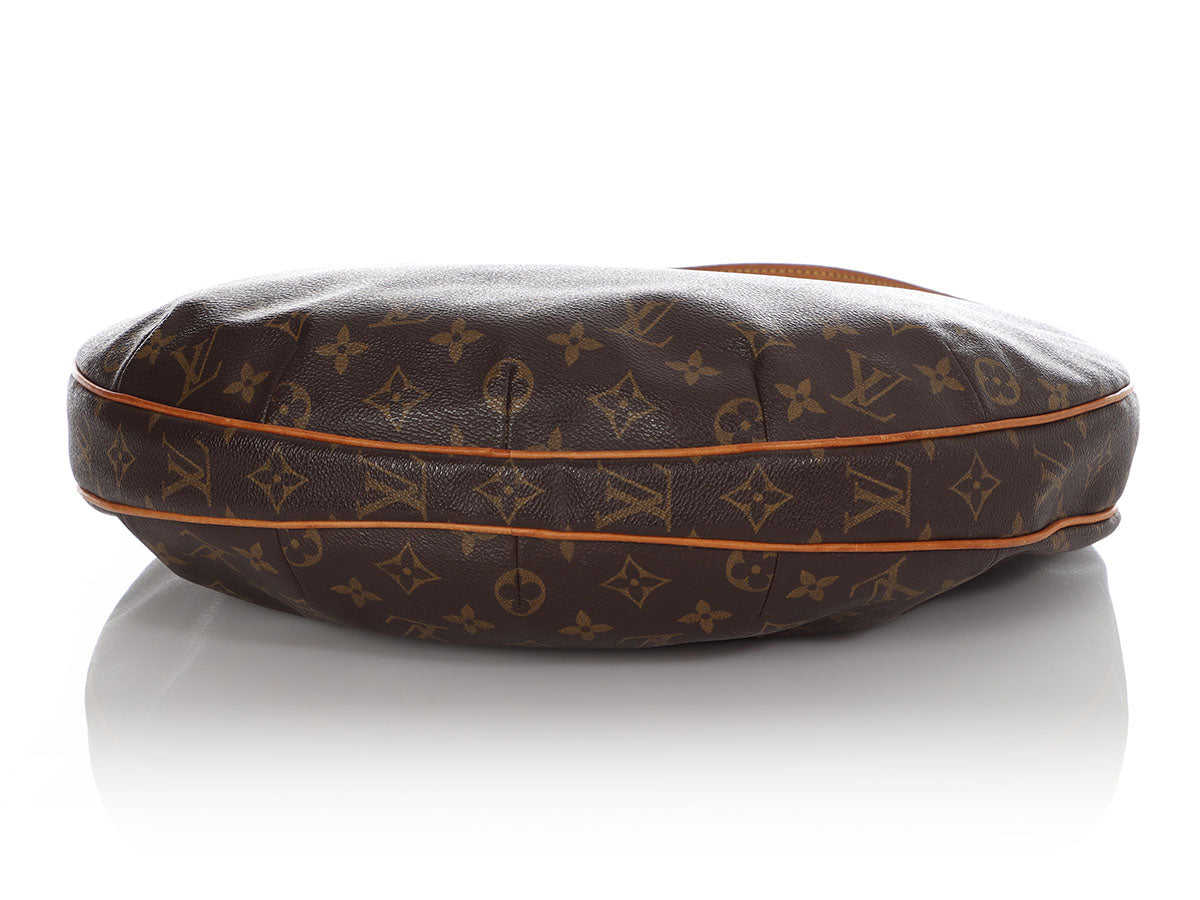 Louis Vuitton Croissant Handbag Monogram Canvas GM Brown 22069854