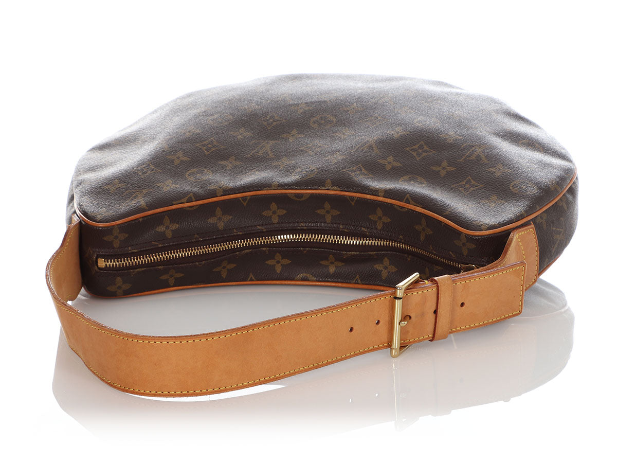 Brown Louis Vuitton Monogram Croissant GM Hobo Bag – Designer Revival