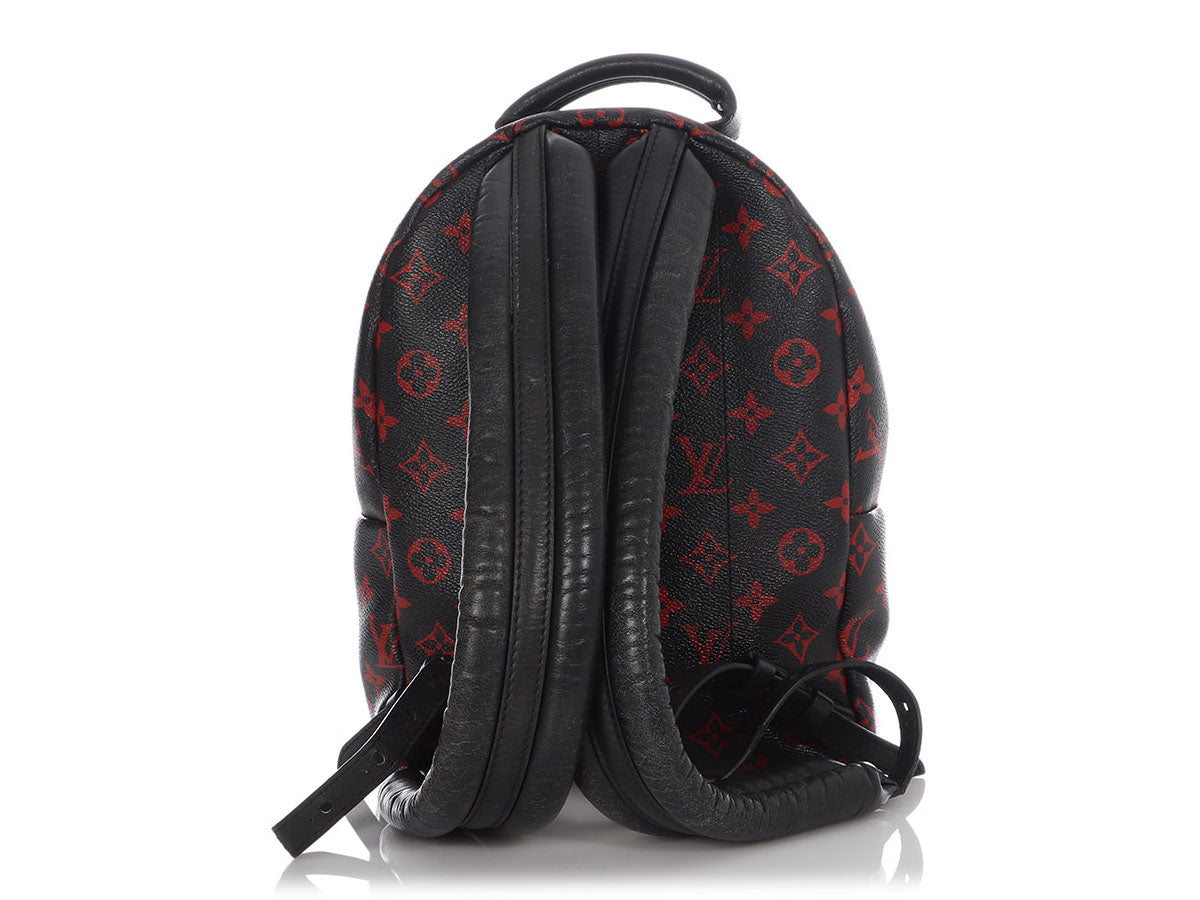 Louis Vuitton, Bags, Authentic Limited Edition Louis Vuitton Infrarouge  Red Palm Spring Pm Backpack