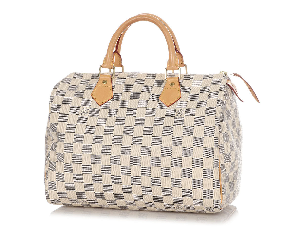 Louis Vuitton Damier Ebène Speedy 35 - Ann's Fabulous Closeouts