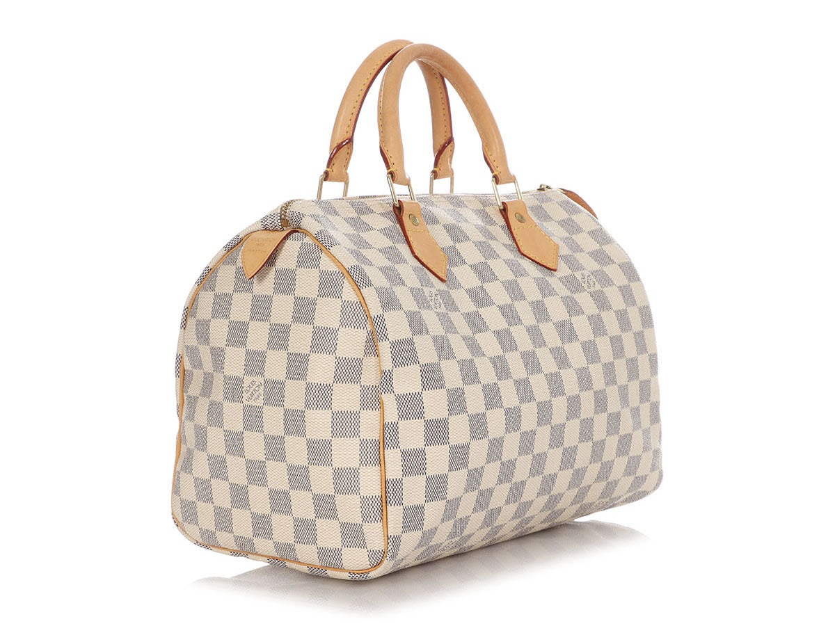 Louis Vuitton Damier Ebène Speedy 35 - Ann's Fabulous Closeouts