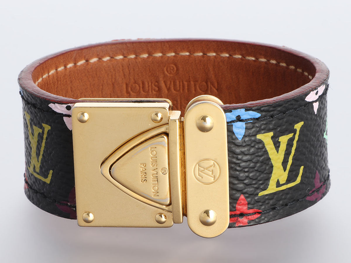 Louis Vuitton Black Suhali Koala Bracelet