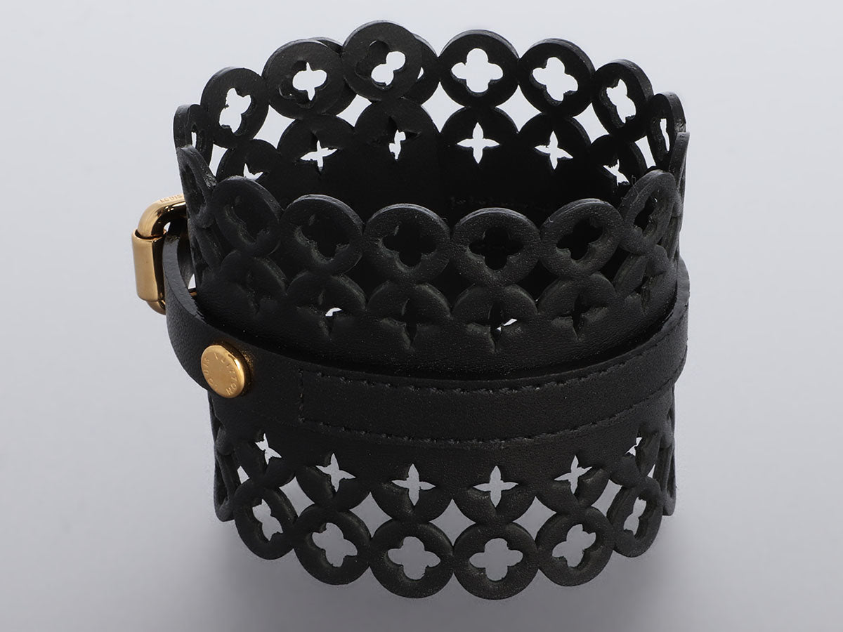 Louis Vuitton Studded Suhali Wrap Bracelet