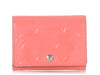 Louis Vuitton Pink Monogram Vernis Card Holder