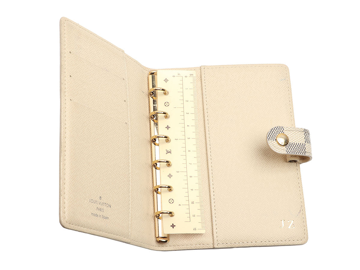 LOUIS VUITTON MEDIUM (MM) AGENDA, FLIP THROUGH