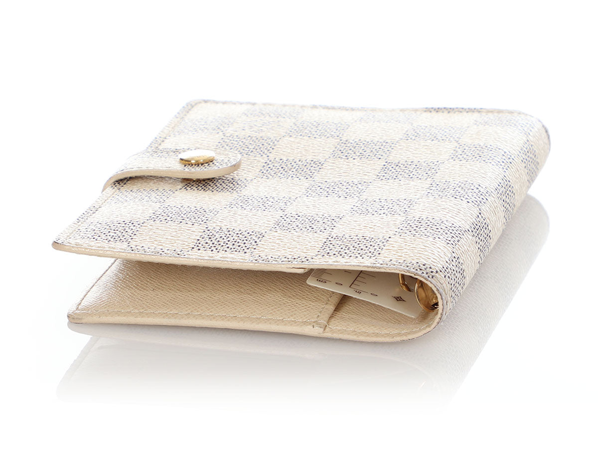 Louis Vuitton Agenda PM Damier Azur Planner Cover White