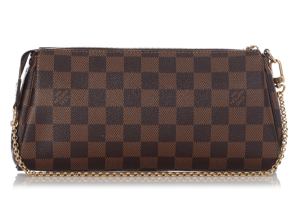 Louis Vuitton Damier Ebene Pochette Eva Medium