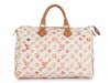 Louis Vuitton White Watercolor Aquarelle Speedy 35