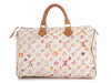 Louis Vuitton White Watercolor Aquarelle Speedy 35