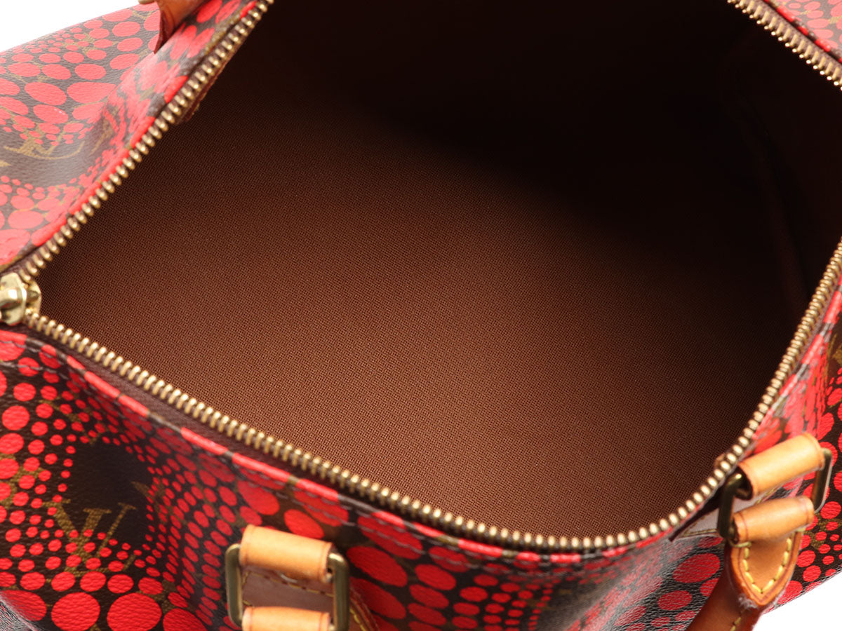 Louis Vuitton Red Kusama Dots Neverfull mm by Ann's Fabulous Finds