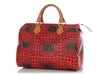 Louis Vuitton Red Kusama Speedy 30