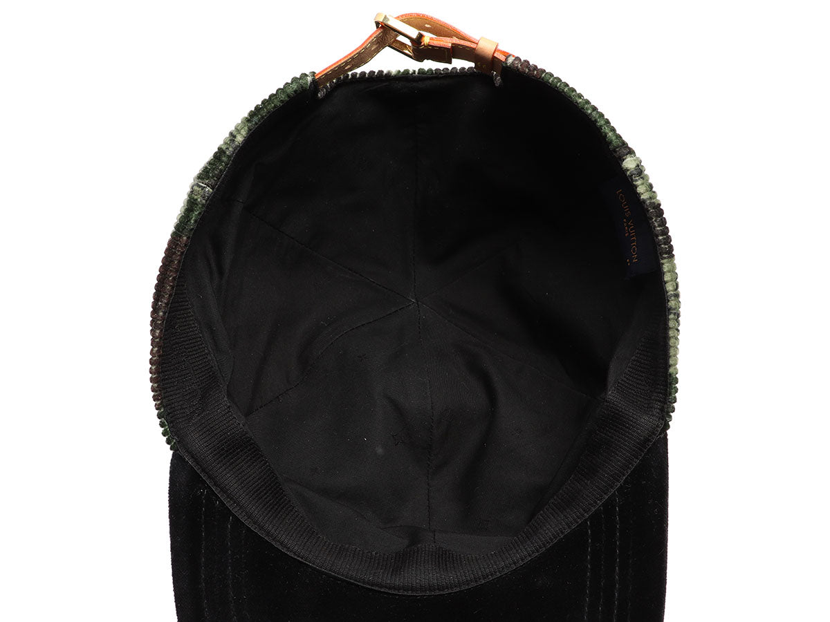 Louis Vuitton Virgil Abloh Camouflage Corduroy Easy Fit Cap