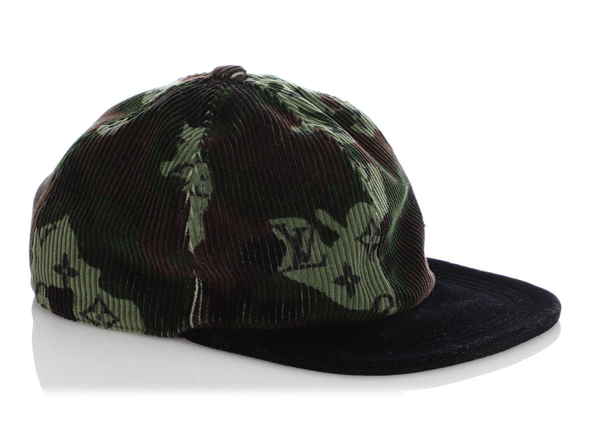 Louis Vuitton Camouflage Corduroy Monogramouflage Easy Fit Cap