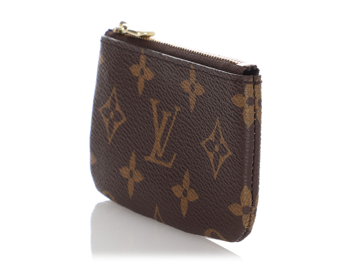 Louis Vuitton Key Pouch Monogram Coated Canvas