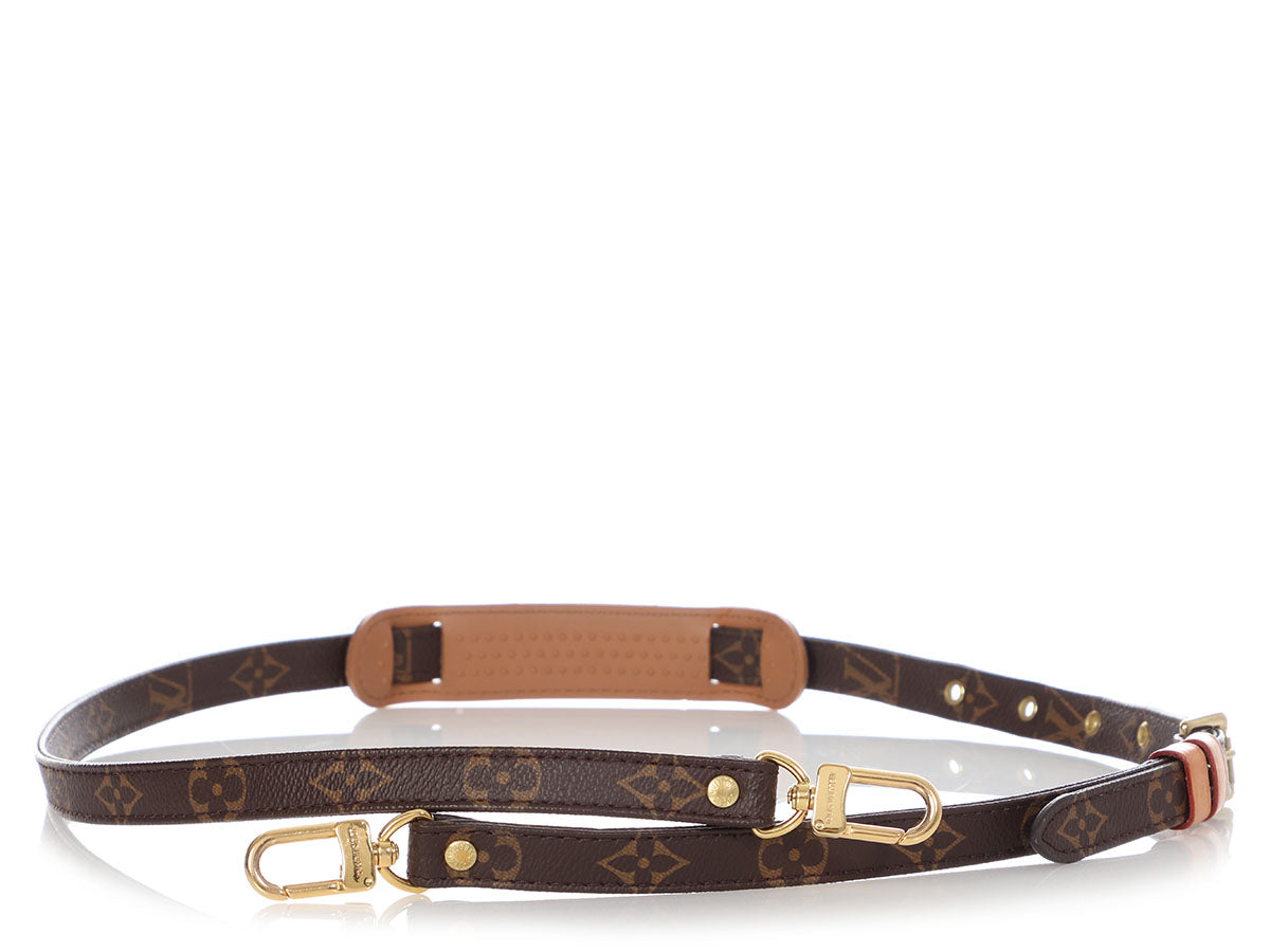 Louis Vuitton 16mm Monogram Canvas Adjustable Shoulder Strap