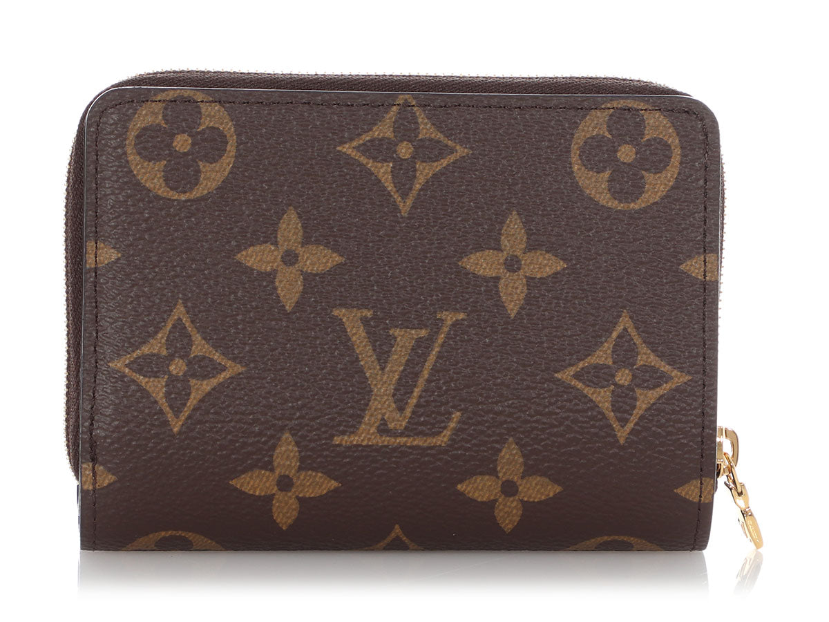 Louis Vuitton Flore Chain Wallet Damier and Monogram Patchwork Denim Blue  8192310