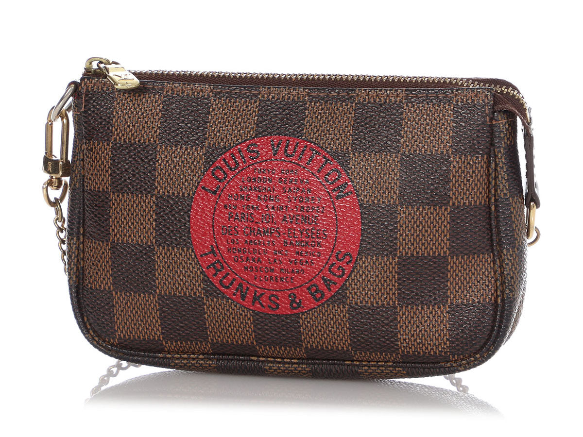 Louis Vuitton Mini Trunk & Bags Pochette Accessoires Pouch