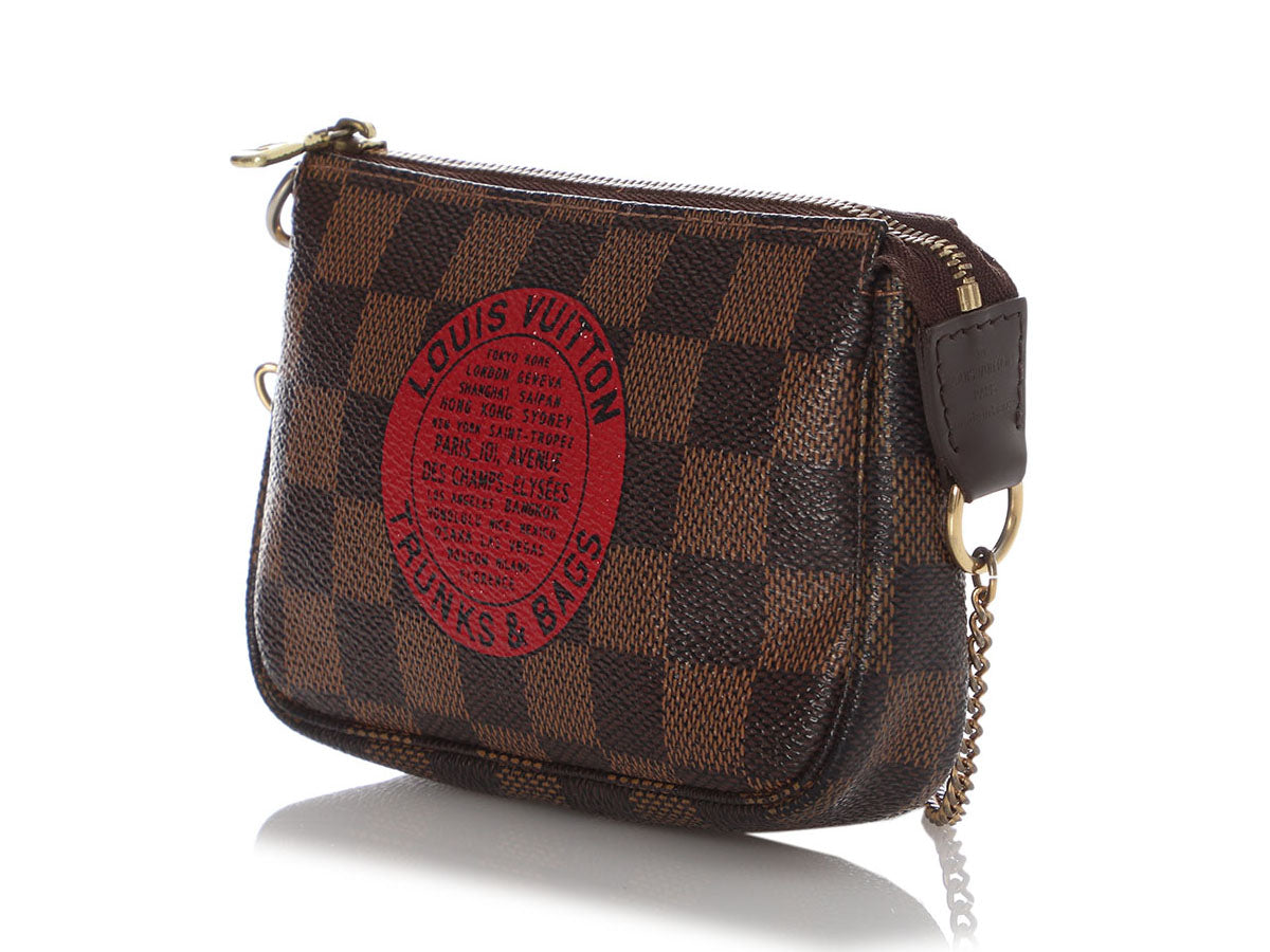 Louis Vuitton Mini Damier Azur Pochette Accessoires - Ann's