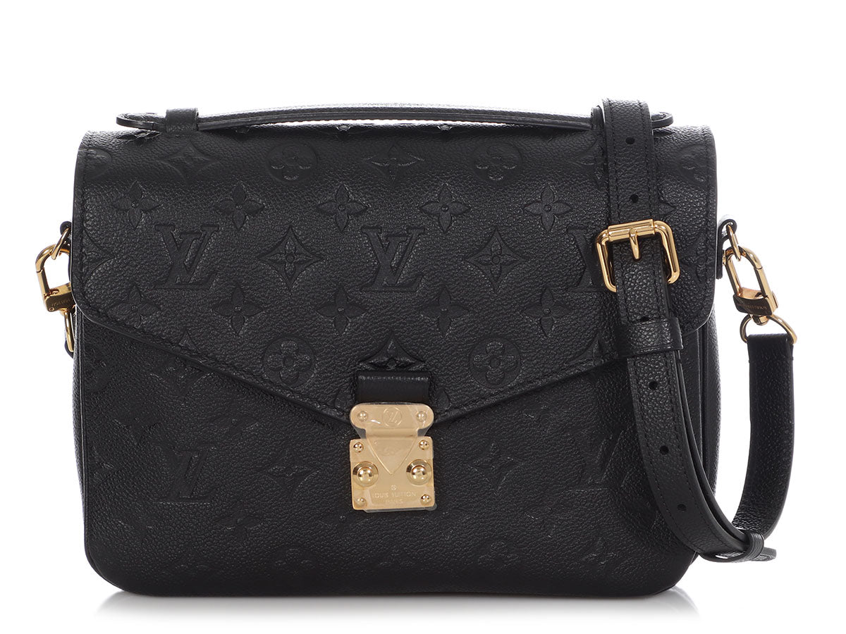 Louis Vuitton Félicie Pochette Black Monogram Empreinte