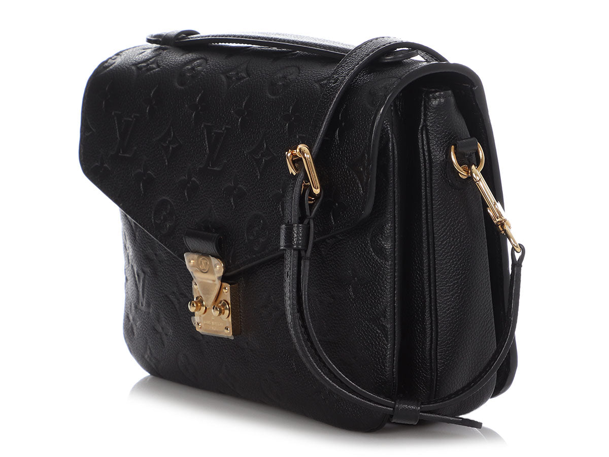 Louis Vuitton Félicie Pochette Black Monogram Empreinte