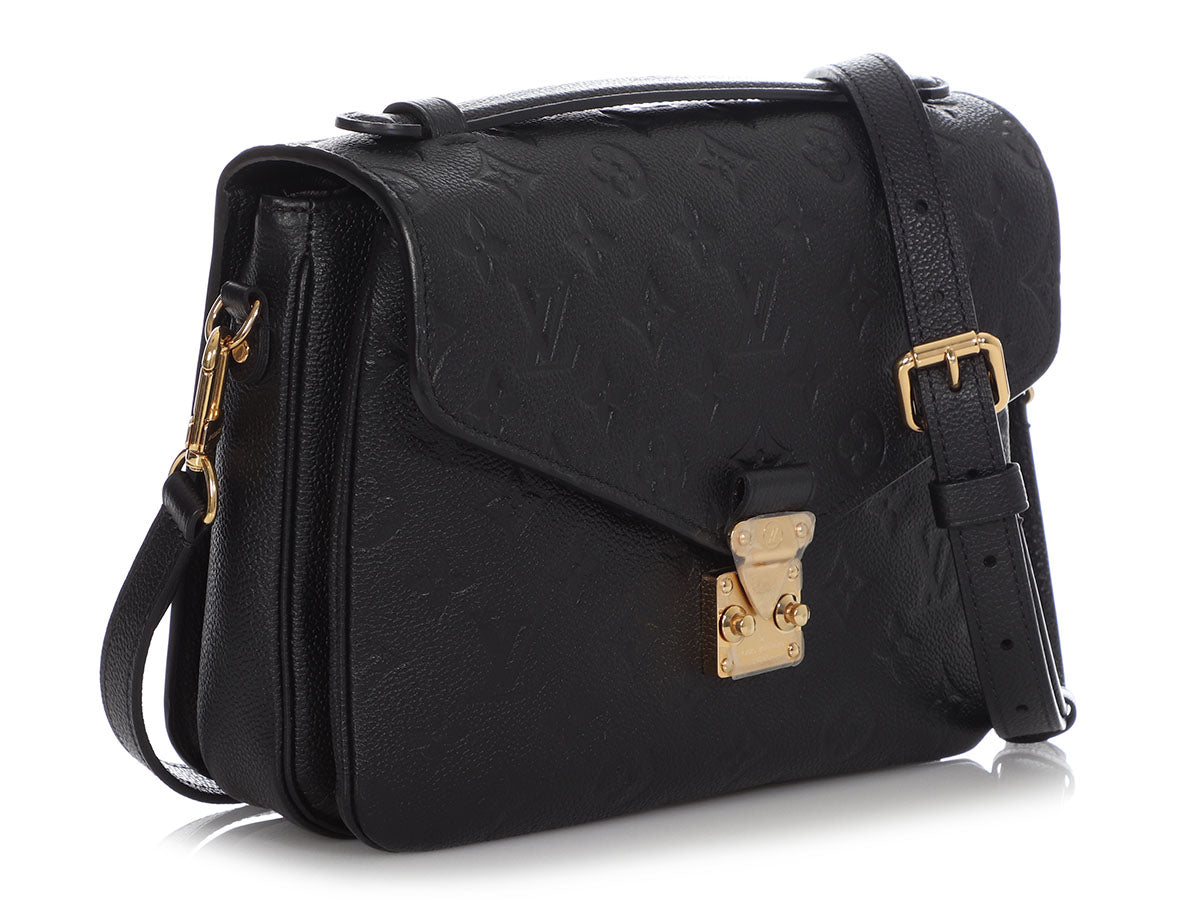 Louis Vuitton Félicie Pochette Black Monogram Empreinte