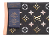 Louis Vuitton Black Vivienne and Beyond Silk Bandeau