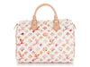 Louis Vuitton White Watercolor Aquarelle Speedy 30