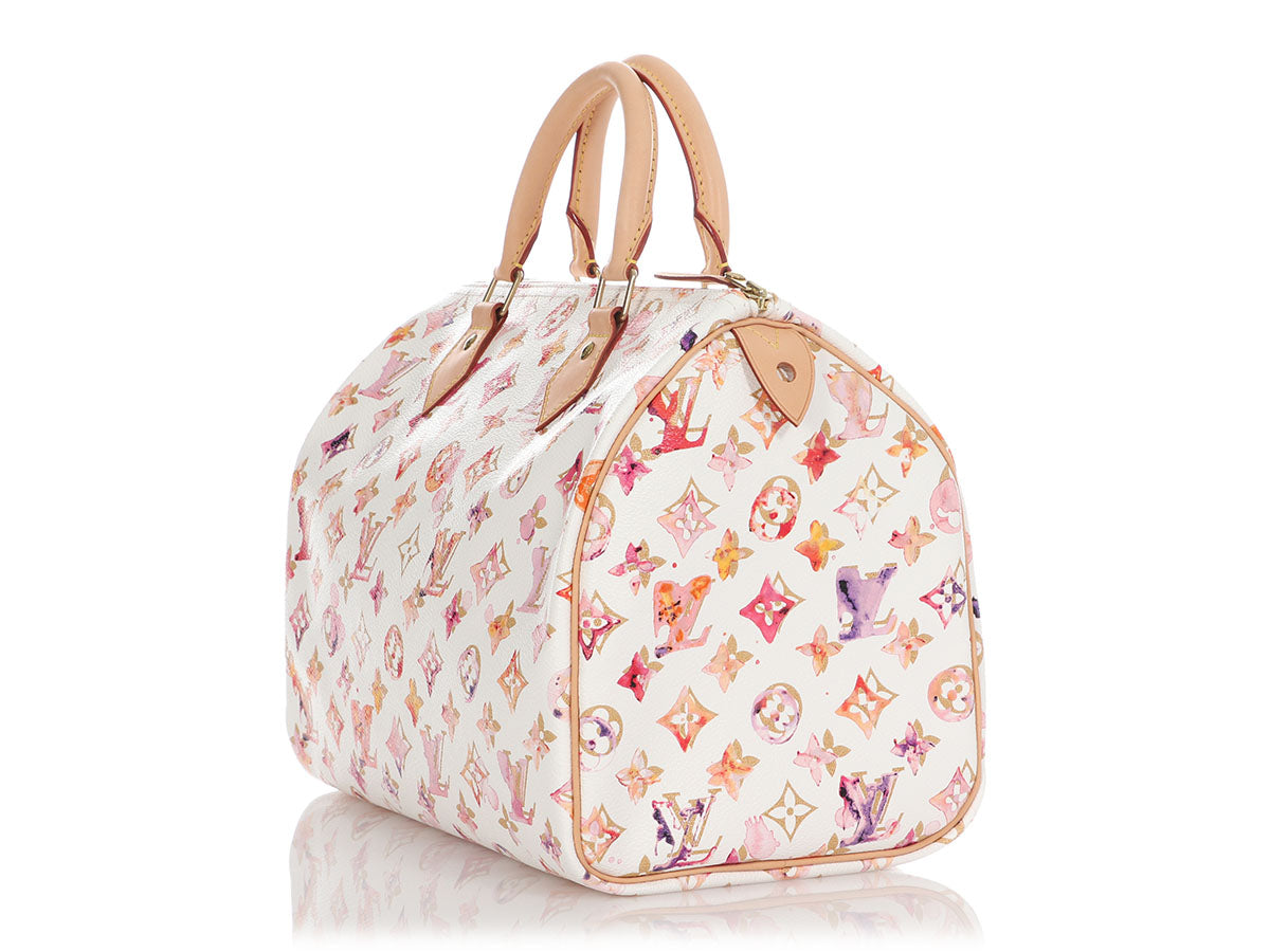 Louis Vuitton Speedy 30 Monogram Watercolor Website search for