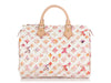 Louis Vuitton White Watercolor Aquarelle Speedy 30