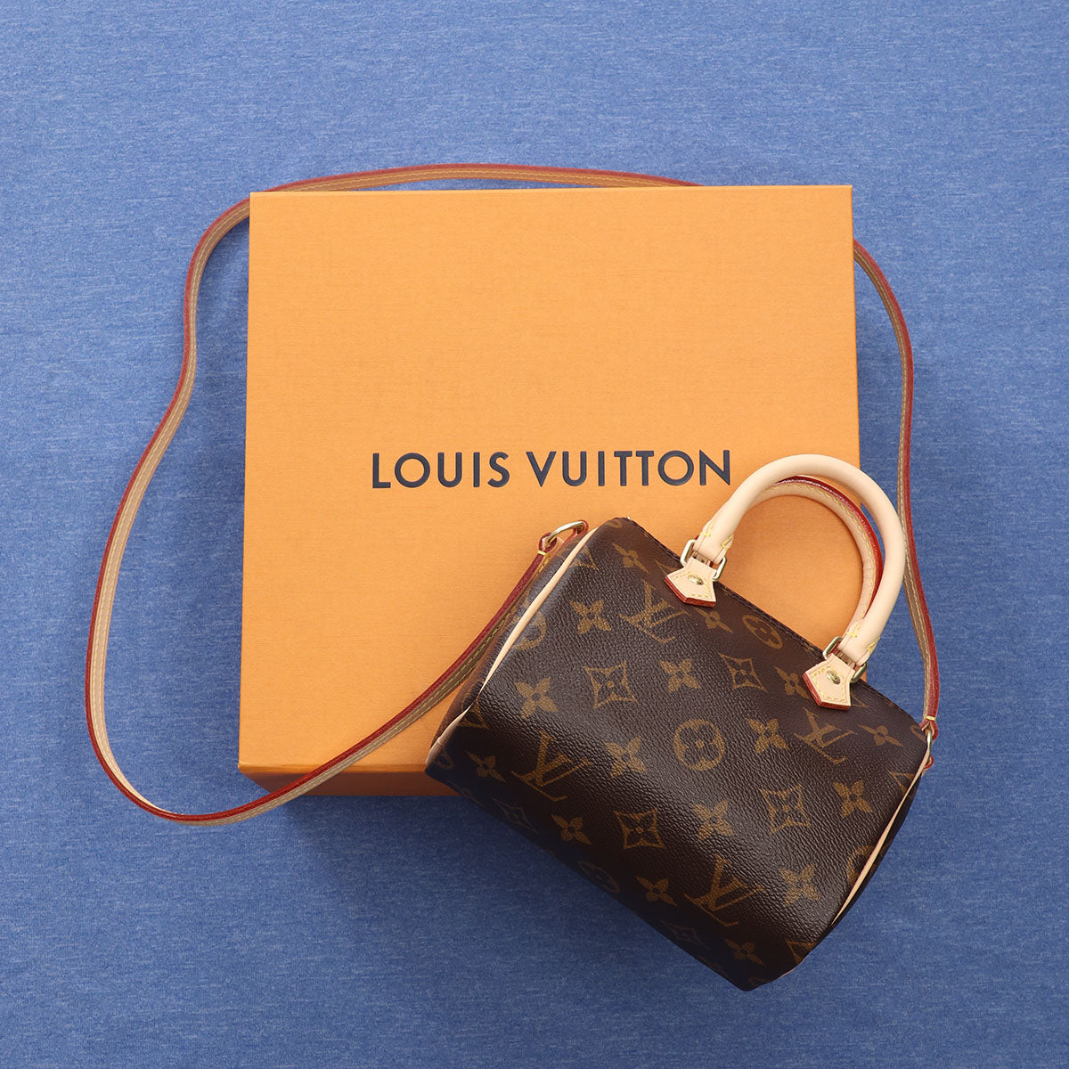 Vintage Louis Vuitton Nano Speedy Monogram Bag with LV Strap TH1907 06 –  KimmieBBags LLC