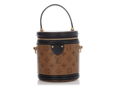 Louis Vuitton - Authenticated Cannes Handbag - Cloth Brown for Women, Very Good Condition