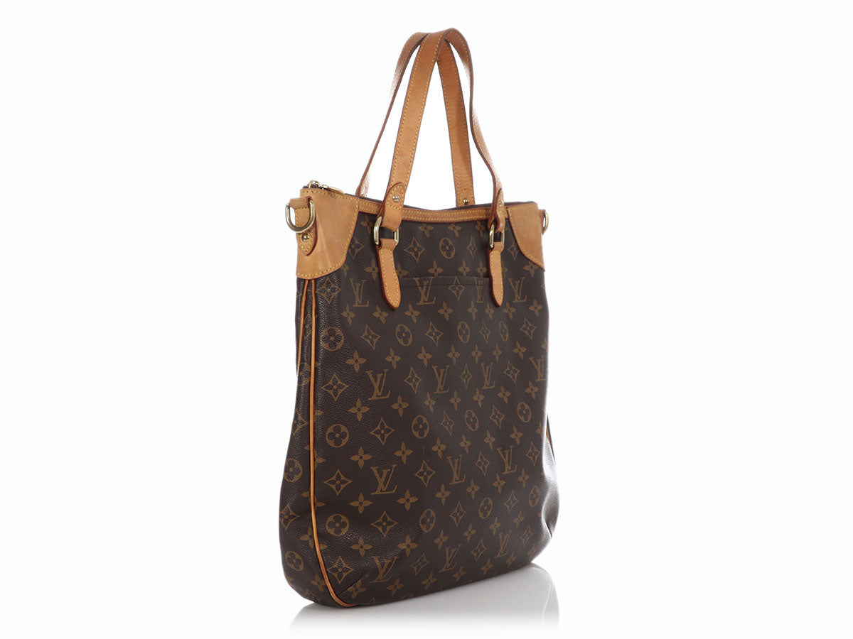 Louis Vuitton Brown Monogram Coated Canvas And Pink And White