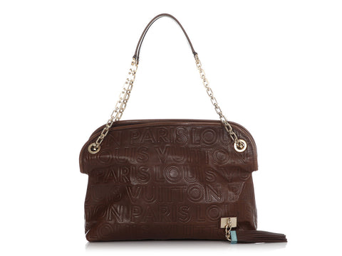 Louis Vuitton Brown Paris Souple Wish