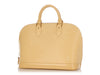 Louis Vuitton Yellow Epi Alma PM