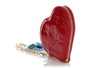 Louis Vuitton Red Vernis Heart Coin Purse