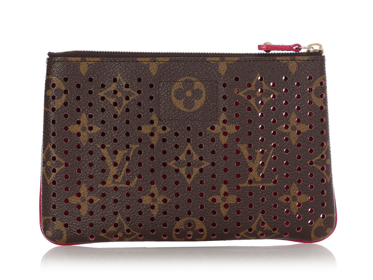 Louis Vuitton Monogram Perforated Pochette Plat