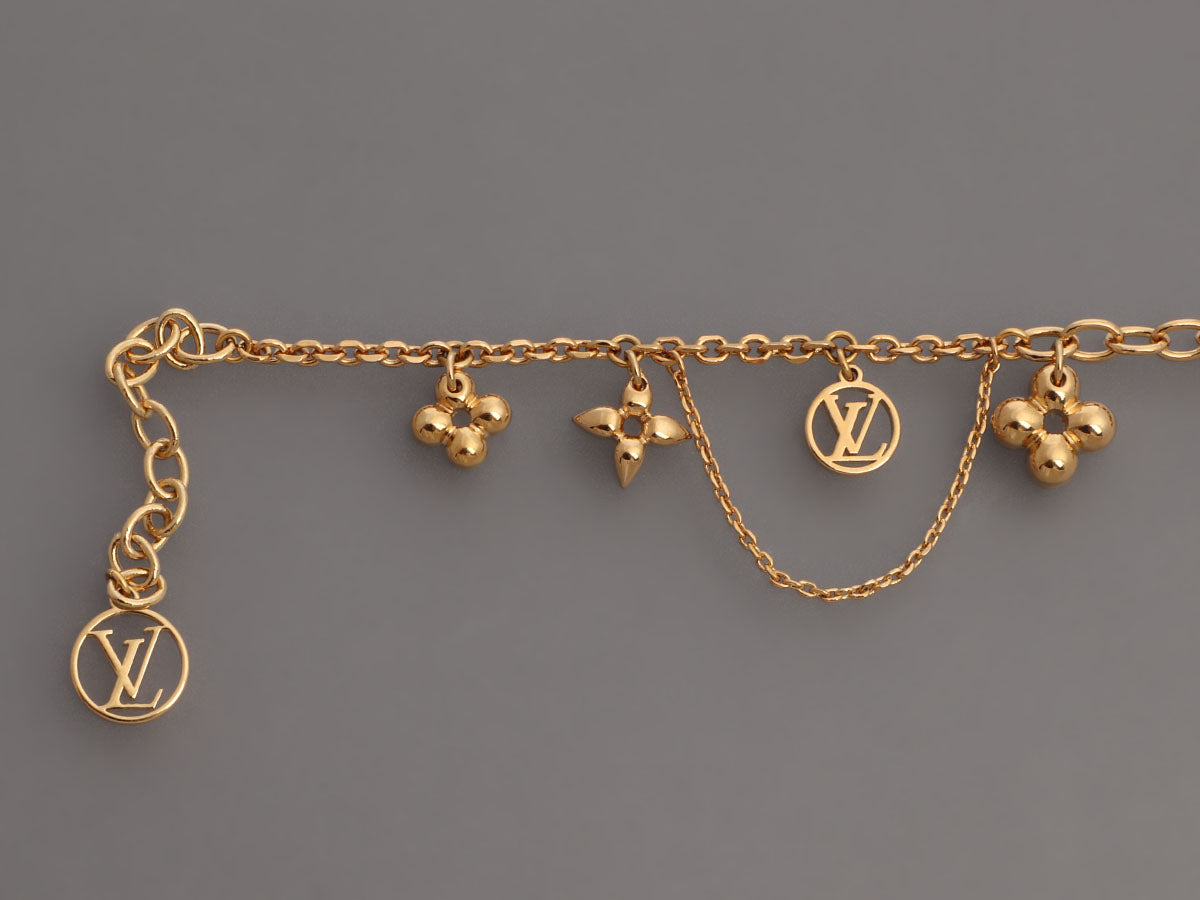 Authentic Louis Vuitton Flower Bracelet With 🎁 box