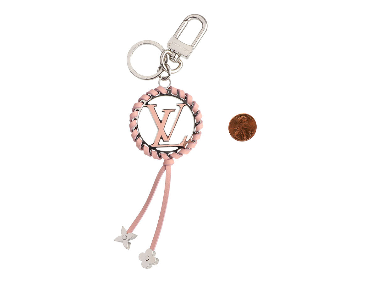 Louis Vuitton Pink Very Bag Charm and Key Holder