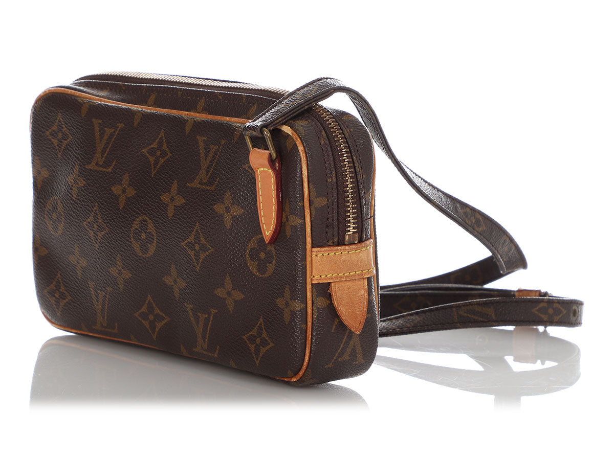 bandouliere monogram canvas pochette