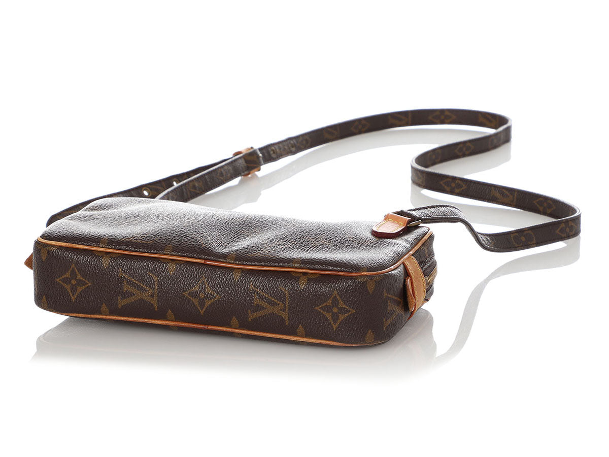 Louis Vuitton Monogram Canvas Pochette Marly Bandoulière Crossbody Bag on  SALE