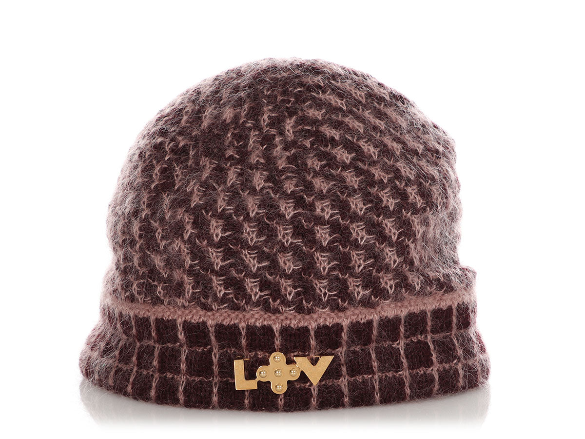 Louis Vuitton Grey Wool Beanie Louis Vuitton