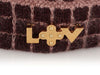 Louis Vuitton Mauve and Purple Mohair Knit Beanie