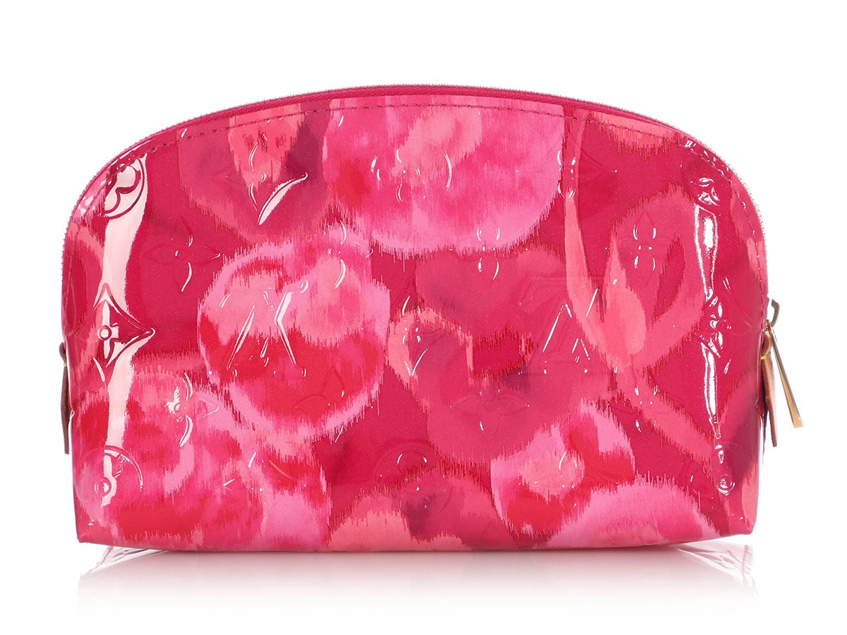 Louis Vuitton Pink Monogram Vernis Pouch