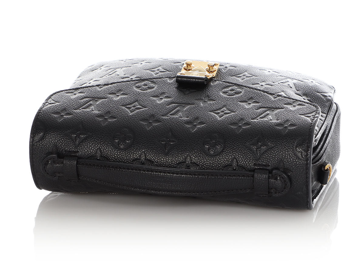 Louis Vuitton Monogram Empreinte Noir Pochette Metis Crossbody Bag –  Bagaholic