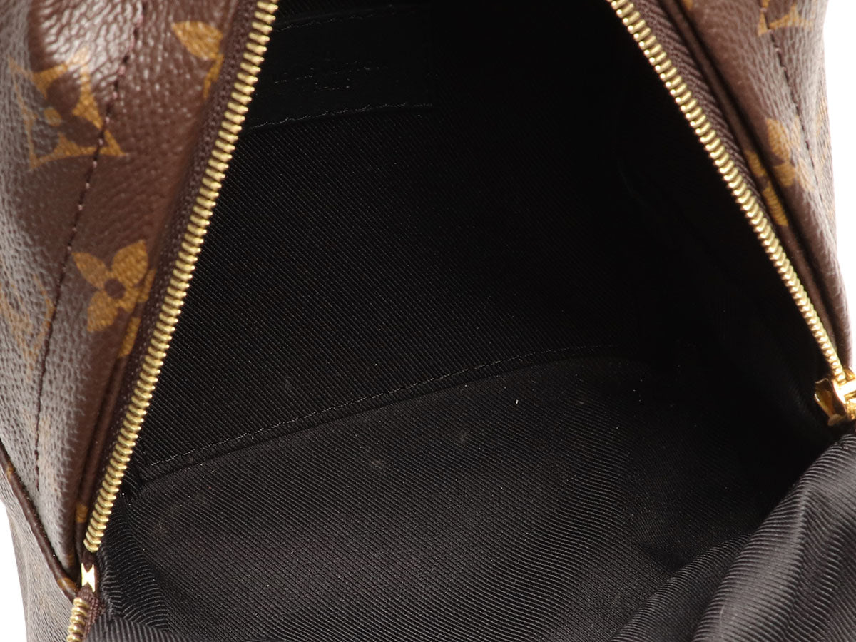 Louis Vuitton Palm Springs Monogram (Updated Zipper) Mini Brown