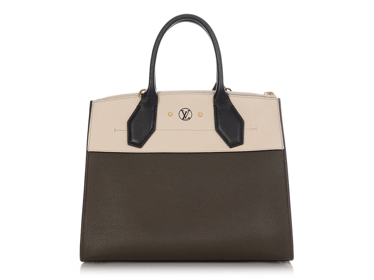 Louis Vuitton Steamer mm Bag, Grey, One Size